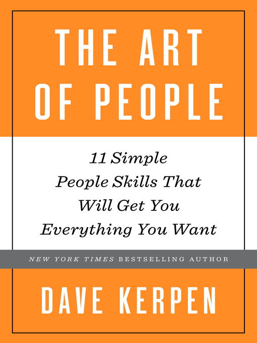 Title details for The Art of People by Dave Kerpen - Wait list